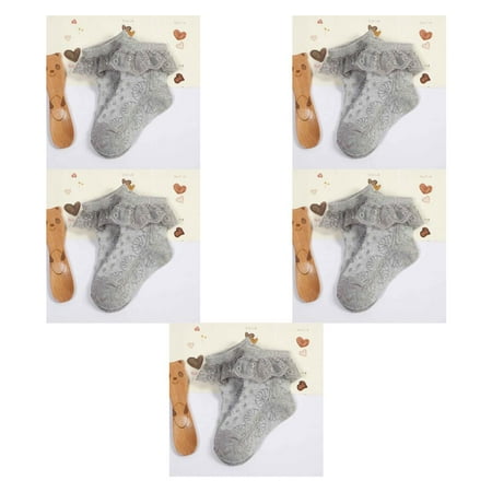 5pcs Cute Baby Infant Lace Sock Girls Tiny Newborn Spanish Knitted Cotton Blend Ankle Socks
5pcs Cute Baby Infant Lace Sock Girls Tiny Newborn Spanish Knitted Cotton Blend Ankle Socks