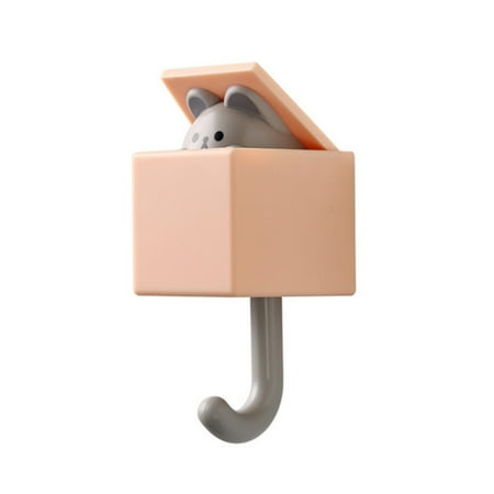 Aimiya Hanging Hook Punch Free Cartoon Animal Design Strong Loading Cute Cat Shape Wall Self-adhesive Coat Organizer Hook Daily Use
Aimiya Hanging Hook Punch Free Cartoon Animal Design Strong Loading Cute Cat Shape Wall Self-adhesive Coat Organizer Hook Daily Use