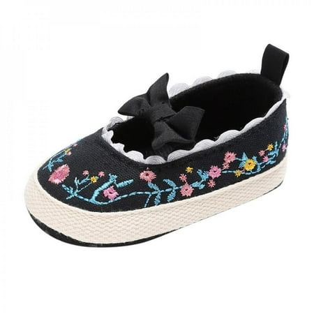 SweetCandy Newborn Baby Girls Shoes Princess Bow First Walkers Canvas Soft Soled Anti-Slip Footwear
SweetCandy Newborn Baby Girls Shoes Princess Bow First Walkers Canvas Soft Soled Anti-Slip Footwear