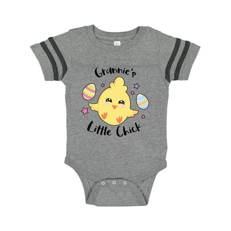 Inktastic Happy Easter Grannie s Little Chick Gift Baby Girl Bodysuit