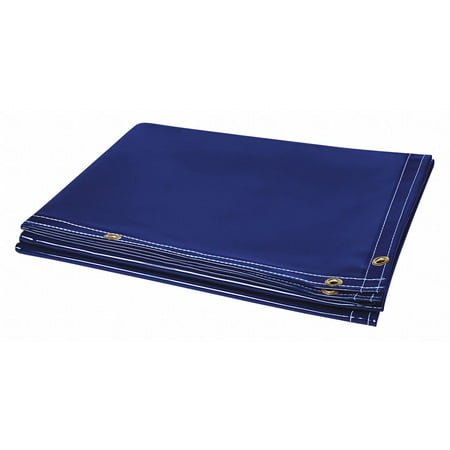 Steiner Welding Curtain 6 ft H 6 ft W Blue 325-6X6