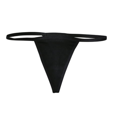 HWRETIE Women Brief Women s Thong Low-Rise Seamless Sexy Underwear Threaded Cotton Panties Rollbacks Black 4(M)
HWRETIE Women Brief Women s Thong Low-Rise Seamless Sexy Underwear Threaded Cotton Panties Rollbacks Black 4(M)