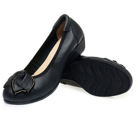 Vedolay Loafers For Women Flats Womens Cute Summer Slip On Shoes Outdoor Fashion Comfortable Light Weight Shoes Black 7