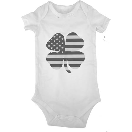 Clover American Flag Baby Jersey Bodysuit Romper Jumpsuit Short Sleeve T-Shirt Playsuit
Clover American Flag Baby Jersey Bodysuit Romper Jumpsuit Short Sleeve T-Shirt Playsuit