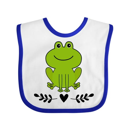 Inktastic Frog Lover Clothes for Baby Gift Baby Girl Bib
