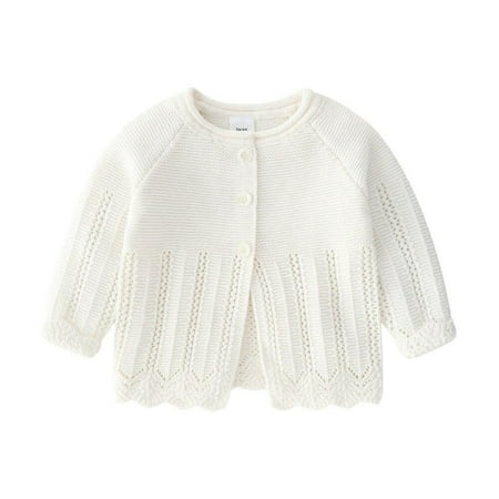 Baby Girls Floral Knitted Cardigan Infant Toddler Knit Button up Sweater Coat Kids Lace Coat Outwear Spring Autumn Clothes 6M-3T
Baby Girls Floral Knitted Cardigan Infant Toddler Knit Button up Sweater Coat Kids Lace Coat Outwear Spring Autumn Clothes 6M-3T