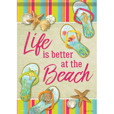 Carson House Flag - Beach Flip Flops