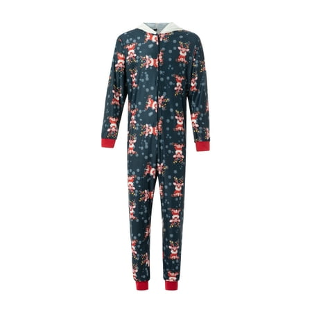 xkwyshop Christmas Family Matching Hoodie Pajamas Reindeer Romper Long Sleeve One Piece Jumpsuit Zipper Pjs for Adult Kids Baby
xkwyshop Christmas Family Matching Hoodie Pajamas Reindeer Romper Long Sleeve One Piece Jumpsuit Zipper Pjs for Adult Kids Baby