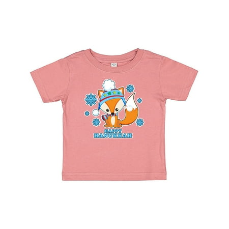 Inktastic Happy Hanukkah with Fox and Snowflakes Gift Baby Boy or Baby Girl T-Shirt
Inktastic Happy Hanukkah with Fox and Snowflakes Gift Baby Boy or Baby Girl T-Shirt