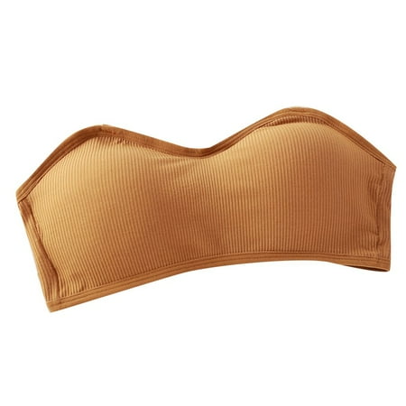 Seamless Tube Tops Underwear Women Removable Pads Intimates Strapless Bra Bralette Wire Free Bandeau Dress Tube Top Coffee
Seamless Tube Tops Underwear Women Removable Pads Intimates Strapless Bra Bralette Wire Free Bandeau Dress Tube Top Coffee
