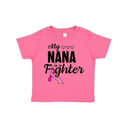 Inktastic Breast Cancer Awareness My Nana is a Fighter Gift Toddler Boy or Toddler Girl T-Shirt
Inktastic Breast Cancer Awareness My Nana is a Fighter Gift Toddler Boy or Toddler Girl T-Shirt
