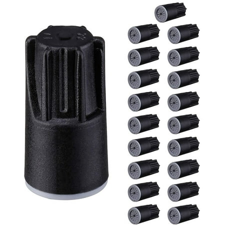 Waterproof Wire Connectors Grease Cap Outdoor Electrical Wire Cap Nuts for Low Voltage Landscape Lighting Black(20Pack)
Waterproof Wire Connectors Grease Cap Outdoor Electrical Wire Cap Nuts for Low Voltage Landscape Lighting Black(20Pack)