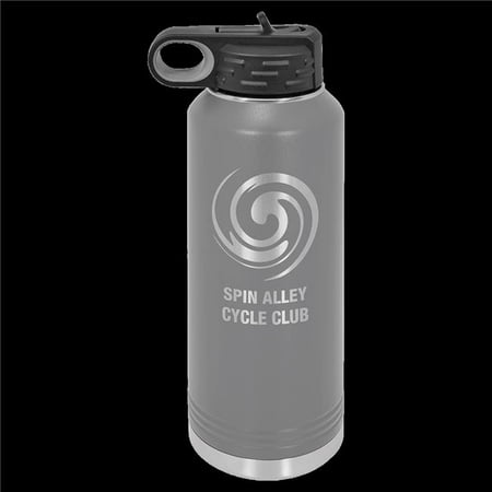 Maxam JDLWB310 40 oz Polar Camel Water Bottle - Dark Gray