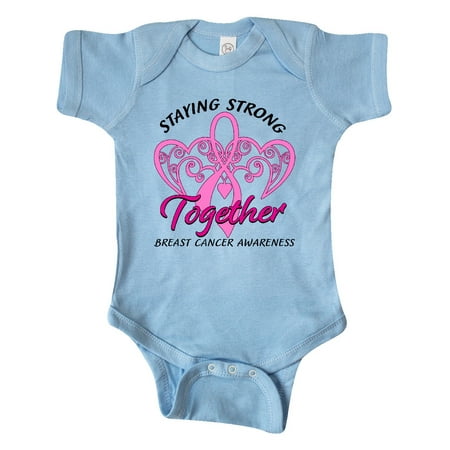 Inktastic Staying Strong Together with Pink Breast Cancer Ribbon Gift Baby Boy or Baby Girl Bodysuit
Inktastic Staying Strong Together with Pink Breast Cancer Ribbon Gift Baby Boy or Baby Girl Bodysuit