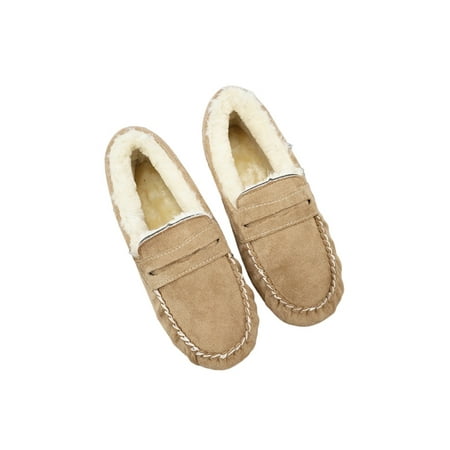 Daeful Women s Moccasin Slippers Micro Suede Warm Faux Fur Lined Cozy Indoor & Outdoor Slip On Loafers
Daeful Women s Moccasin Slippers Micro Suede Warm Faux Fur Lined Cozy Indoor & Outdoor Slip On Loafers