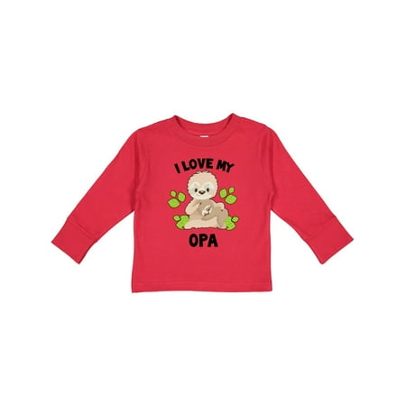 Inktastic Cute Sloth I Love My Opa with Green Leaves Gift Toddler Boy or Toddler Girl Long Sleeve T-Shirt
Inktastic Cute Sloth I Love My Opa with Green Leaves Gift Toddler Boy or Toddler Girl Long Sleeve T-Shirt