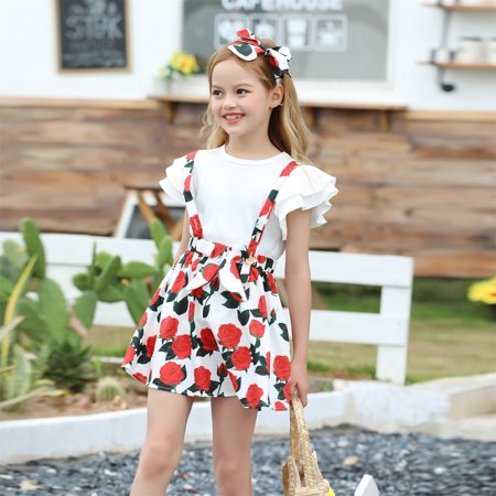 Cathalem Children Sweatpants And Hoodie Kids Girls Infant Soild Short Sleeves Ribbed Top Flower Floral Cute Pants for Teen Girls Childrenscostume Red 4-5 Years 
Cathalem Children Sweatpants And Hoodie Kids Girls Infant Soild Short Sleeves Ribbed Top Flower Floral Cute Pants for Teen Girls Childrenscostume Red 4-5 Years