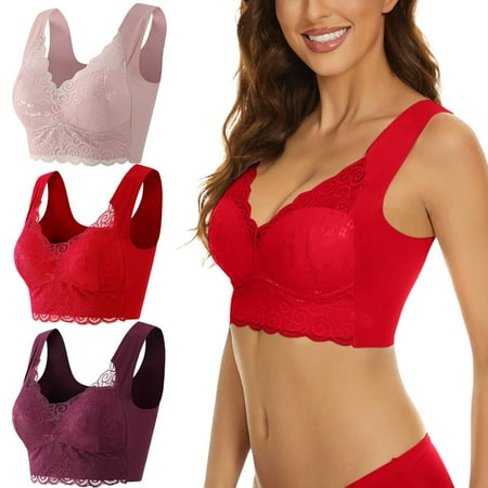 Noarlalf bras for women 3 Pieces Lace Bra Plus Size Bra Women Underwear Bralette Crop Top Female Bra Large Top Female Push Up Briere Laced Bra underwear women
Noarlalf bras for women 3 Pieces Lace Bra Plus Size Bra Women Underwear Bralette Crop Top Female Bra Large Top Female Push Up Briere Laced Bra underwear women