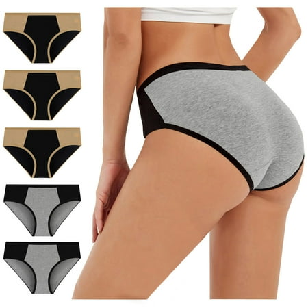 Scyoekwg 5 Pieces Women Cotton Underwear Breathable Panties for Women Soft Hipster Panties Stretchy Briefs Mid Waisted Ladies Underwear Multicolor XXXXXL
Scyoekwg 5 Pieces Women Cotton Underwear Breathable Panties for Women Soft Hipster Panties Stretchy Briefs Mid Waisted Ladies Underwear Multicolor XXXXXL