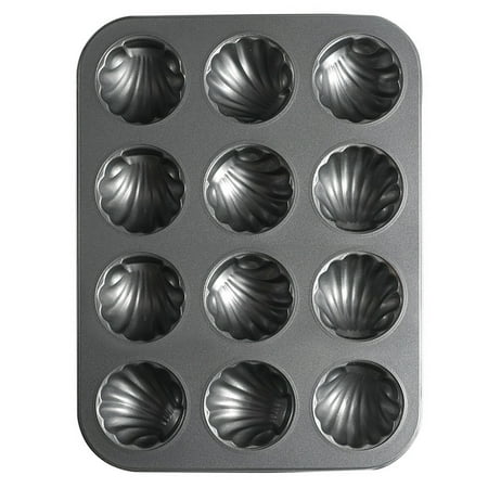 Hesroicy Seashell Cake Mold - 6/12 Cavity - Food Grade - Non-stick - DIY Carbon Steel Muffin Cupcake Pan - Bakeware - Kitchen Supplies
Hesroicy Seashell Cake Mold - 6/12 Cavity - Food Grade - Non-stick - DIY Carbon Steel Muffin Cupcake Pan - Bakeware - Kitchen Supplies