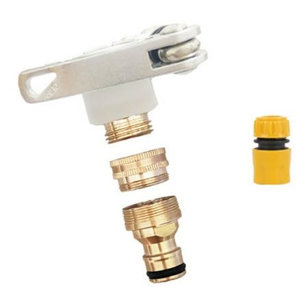 alextreme Universal 3-In-1 Brass Hose Tap Connectors Set Vintage Faucet Adapter Washing Machine Quick Connector New Home Improvement Hardware Tools
alextreme Universal 3-In-1 Brass Hose Tap Connectors Set Vintage Faucet Adapter Washing Machine Quick Connector New Home Improvement Hardware Tools