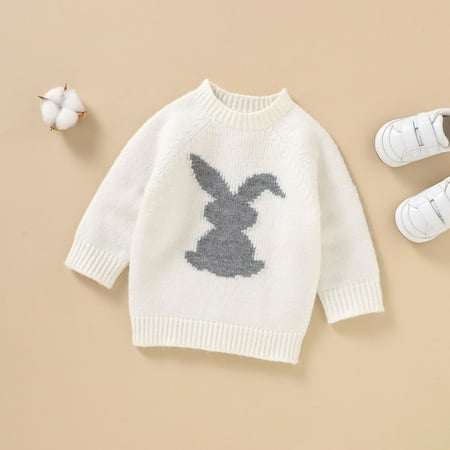 BULLPIANO Infant Toddler Baby Girl Boy Bunny Print Knit Sweater Pullover Sweatshirt Warm Long Sleeve Shirt Tops Knitted Fall Winter Clothes
BULLPIANO Infant Toddler Baby Girl Boy Bunny Print Knit Sweater Pullover Sweatshirt Warm Long Sleeve Shirt Tops Knitted Fall Winter Clothes