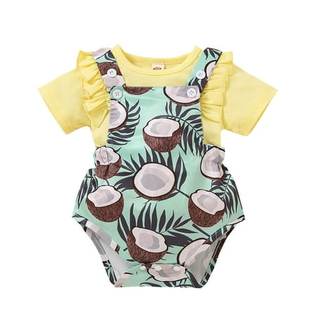 Baby Girls Ruffles Tops+Suspender Leopard Printed Shorts Outfits Clothes Outwear For 12-18 Months
Baby Girls Ruffles Tops+Suspender Leopard Printed Shorts Outfits Clothes Outwear For 12-18 Months