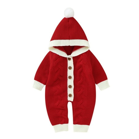 Toddler Sweater Baby Girls Boys Cotton Christmas Xmas Knitted Hooded Sweater Romper Jumpsuit Outfits Knitted Sweater Girls Jumpsuits & Rompers(Color:Red Size:6-12 Months)
Toddler Sweater Baby Girls Boys Cotton Christmas Xmas Knitted Hooded Sweater Romper Jumpsuit Outfits Knitted Sweater Girls Jumpsuits & Rompers(Color:Red Size:6-12 Months)