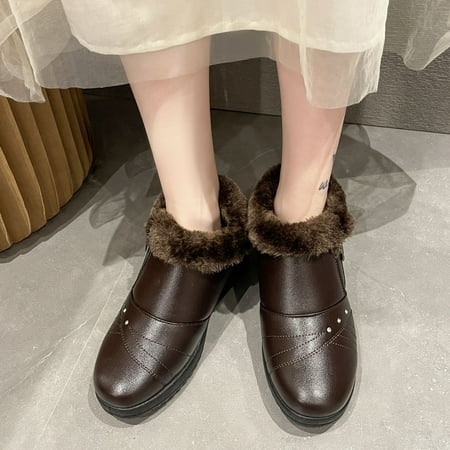 Cathalem Snow Boots for Women Sketch Fashion Women Keep Warm Plush Rhinestones Winter Snow Boots Womens Snow Boots Size 9 1/2 Brown 7
Cathalem Snow Boots for Women Sketch Fashion Women Keep Warm Plush Rhinestones Winter Snow Boots Womens Snow Boots Size 9 1/2 Brown 7