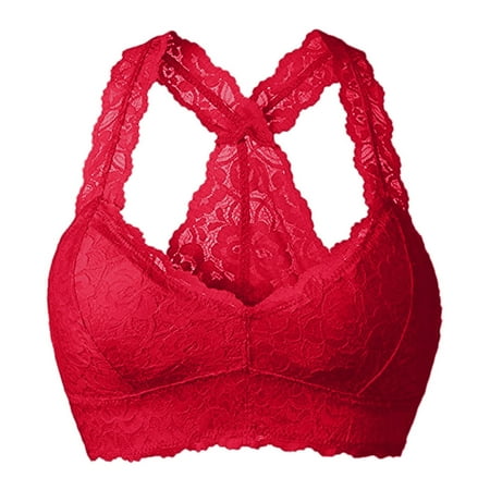 Frehsky bras for women New Women Plus Size 1PC Vest Crop Wire Free Bra Lingerie V Neck Underwear Lingerie S 5XL Red
Frehsky bras for women New Women Plus Size 1PC Vest Crop Wire Free Bra Lingerie V Neck Underwear Lingerie S 5XL Red