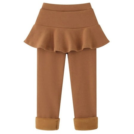 3-11Y Kids Baby Little Girls Footless Fleece Lined Warm Thick Leggings with Ruffle Tutu Skirt Pants
3-11Y Kids Baby Little Girls Footless Fleece Lined Warm Thick Leggings with Ruffle Tutu Skirt Pants