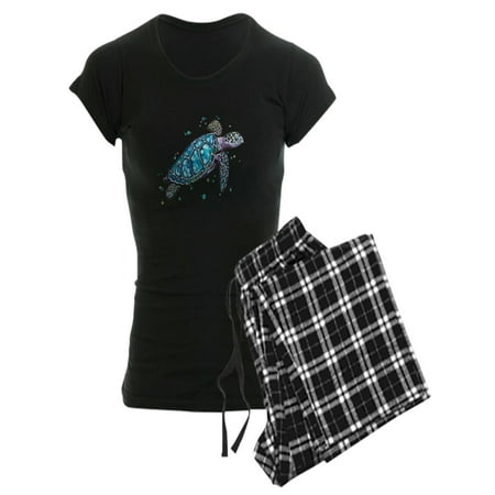 CafePress - Sea Turtle - Women s Dark Pajamas
