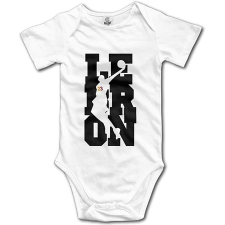 Vivi 66 An Baby Clothes Bodysuit Romper (For 6-24 M)- Lebron-J White