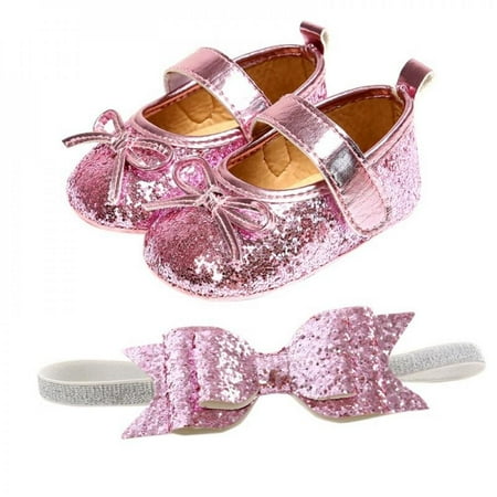 SweetCandy Baby Boy Girl Baby Shoes Soft Soled Non-slip Footwear Crib Shoes Headband Two-piece Set 0-18M
SweetCandy Baby Boy Girl Baby Shoes Soft Soled Non-slip Footwear Crib Shoes Headband Two-piece Set 0-18M