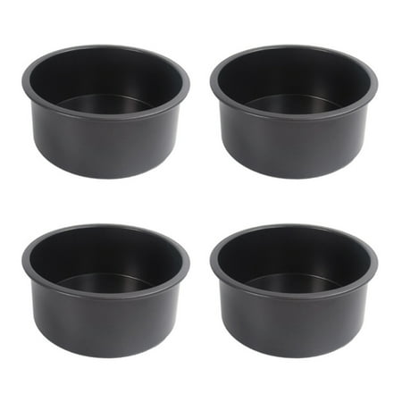 GRJIRAC Mini Cheese Cake Pan Set 4-Inch 4Pcs Non-Stick Round Cake and Loaf Bakeware
GRJIRAC Mini Cheese Cake Pan Set 4-Inch 4Pcs Non-Stick Round Cake and Loaf Bakeware