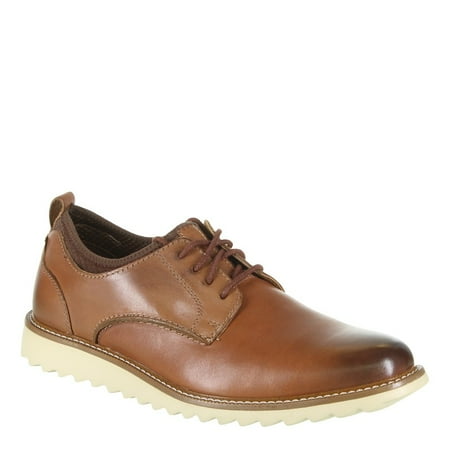 Johnston & Murphy Brown Holden Plain Toe Full Grain Leather Youth Size 3M