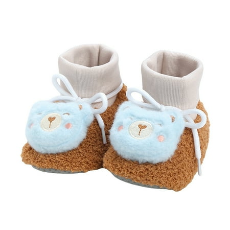 KelaJuan Baby Winter Warm Fleece Bootie Newborn Non-Slip Soft Sole Sock Shoes Cute Adjustable Crawling Shoes
KelaJuan Baby Winter Warm Fleece Bootie Newborn Non-Slip Soft Sole Sock Shoes Cute Adjustable Crawling Shoes