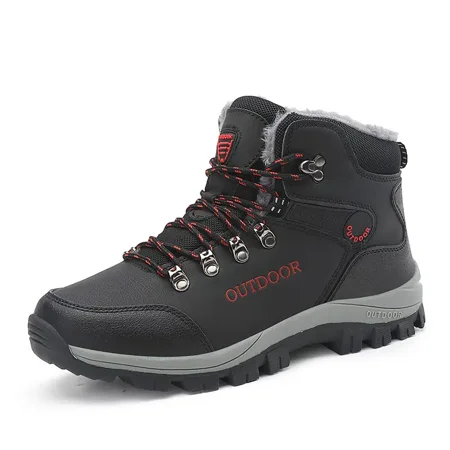 Men‘s Non Slip Warm Winter Snow Boots Outdoor Hiking Boots Plus Size High Top Running Shoes For Autumn & Winter
Men‘s Non Slip Warm Winter Snow Boots Outdoor Hiking Boots Plus Size High Top Running Shoes For Autumn & Winter