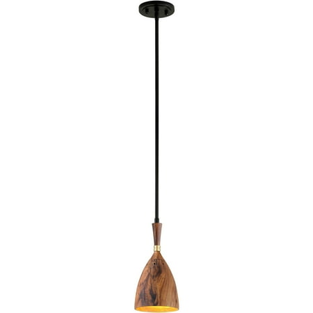 Pendants 1 Light Fixtures With Satin Black and Polished Brass Hand Crafted Iron and Acacia/Wood Integrated 13 12 Watts
Pendants 1 Light Fixtures With Satin Black and Polished Brass Hand Crafted Iron and Acacia/Wood Integrated 13 12 Watts