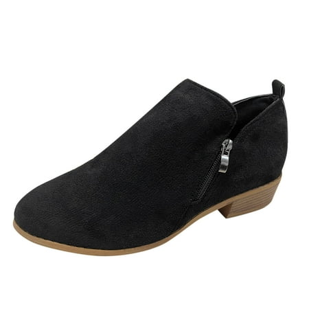 ZHAGHMIN Knee Platform Boots Fashion Autumn Winter Women Ankle Boots Low Heel Thick Heel Slip On Side Zipper Round Head Solid Color Comfortable Casual Womens Lace Up Boots 9 Womens Boots Size 7 1/2
ZHAGHMIN Knee Platform Boots Fashion Autumn Winter Women Ankle Boots Low Heel Thick Heel Slip On Side Zipper Round Head Solid Color Comfortable Casual Womens Lace Up Boots 9 Womens Boots Size 7 1/2