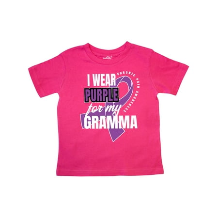 Inktastic Chronic Pain I Wear Purple For My Gramma Gift Toddler Boy or Toddler Girl T-Shirt
Inktastic Chronic Pain I Wear Purple For My Gramma Gift Toddler Boy or Toddler Girl T-Shirt