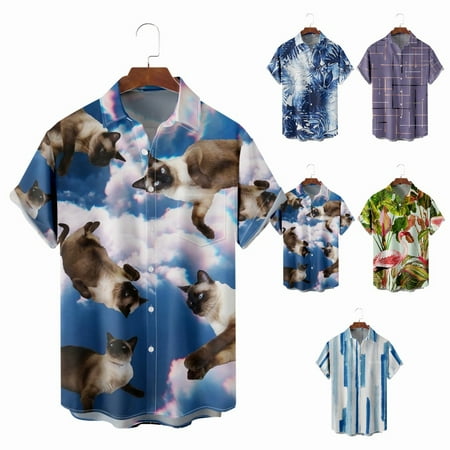 Toddler Boys Short Sleeve Hawaii Shirts Front-Pocket Summer Clothing Apparel for Men Women
Toddler Boys Short Sleeve Hawaii Shirts Front-Pocket Summer Clothing Apparel for Men Women