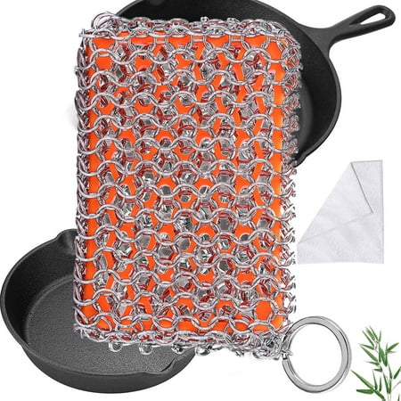 WMYBD Kitchen Utensils & Gadgets Stainless Steel Chain Silicone Cleaning Kit For Steel Pots Iron Frying Pans
WMYBD Kitchen Utensils & Gadgets Stainless Steel Chain Silicone Cleaning Kit For Steel Pots Iron Frying Pans