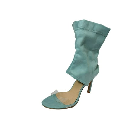 Woobling Ladies Dress Sandal Summer High Heels Beach Sandals Work Pumps Comfort Ankle Booties Stiletto Faux Suede Blue 7.5
Woobling Ladies Dress Sandal Summer High Heels Beach Sandals Work Pumps Comfort Ankle Booties Stiletto Faux Suede Blue 7.5