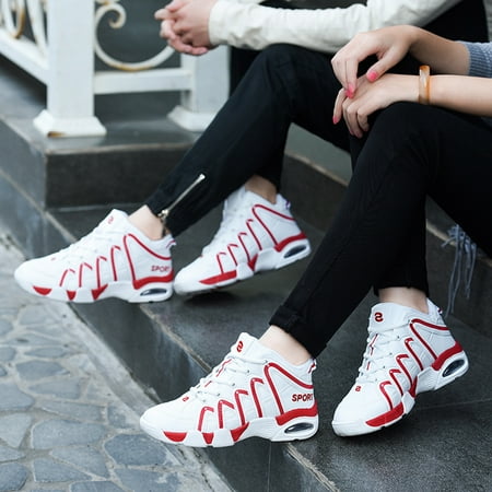 Aayomet Shoes Men Sneakers Fashion Men s Women s Lace Up Mixed Colors Casual Platform Sports Shoes Red 6
Aayomet Shoes Men Sneakers Fashion Men s Women s Lace Up Mixed Colors Casual Platform Sports Shoes Red 6