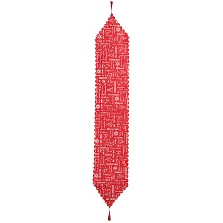 Sukalun Christmas Tablecloth Tree Printed Party Holiday Home Decoration