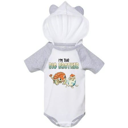 Inktastic I m the Big Brother Ankylosaurus Bros Gift Baby Boy Bodysuit
