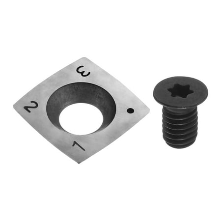 15mm Square Carbide Cutters with 2 Edge Radius 15x15x2.5mm-R50 Replacement Cutter Knives with a Screw
15mm Square Carbide Cutters with 2 Edge Radius 15x15x2.5mm-R50 Replacement Cutter Knives with a Screw