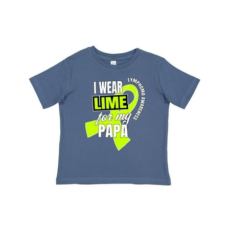 Inktastic I Wear Lime for My Papa Lymphoma Awareness Gift Toddler Boy or Toddler Girl T-Shirt
Inktastic I Wear Lime for My Papa Lymphoma Awareness Gift Toddler Boy or Toddler Girl T-Shirt