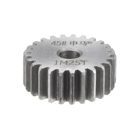 Uxcell Straight Spur Gear 12mm Inner Aperture 25T 1 Module 45# Steel Motor Gear
Uxcell Straight Spur Gear 12mm Inner Aperture 25T 1 Module 45# Steel Motor Gear